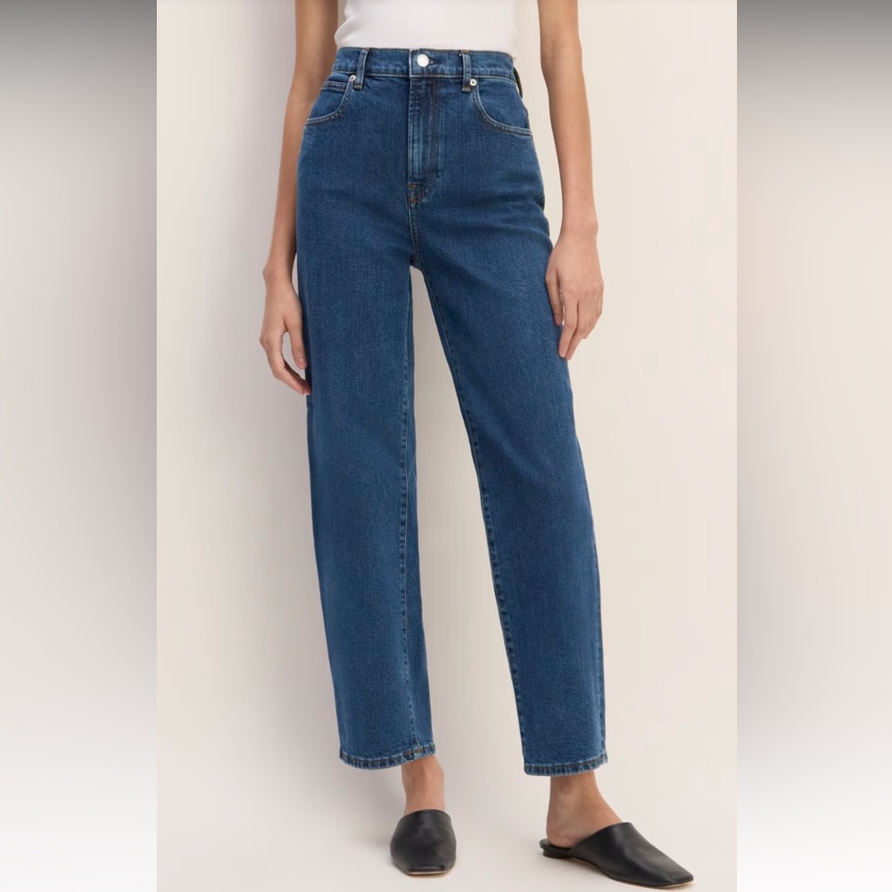 EUC Everlane indigo / deep blue Straight Leg jeans